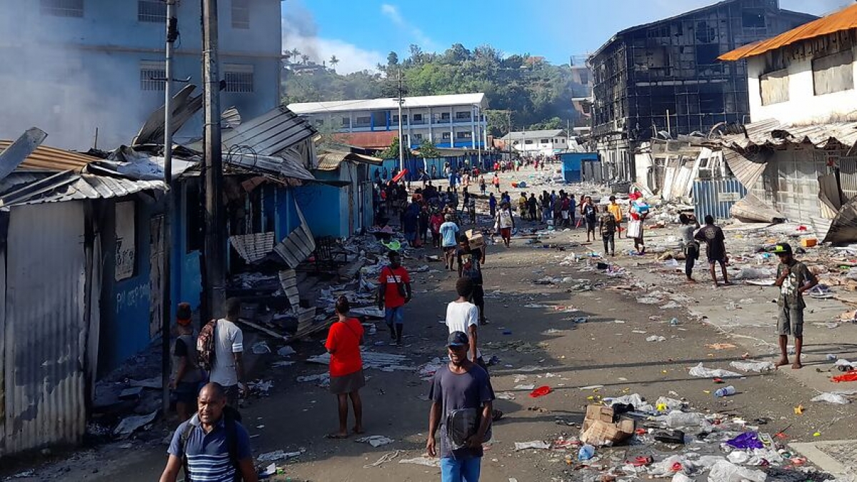 Ba người thiệt mạng trong các vụ bạo loạn tại Quần đảo Solomon